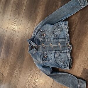 Riders Copper Collection Vintage Women's Jean Denim Jacket Sz Medium